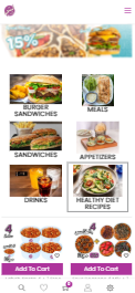 Restaurant Mobile Preview